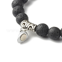 Magnetische Armbänder mit Herzverschlüssen für die besten Freunde von Paaren&nbsp;BJEW-JB06791