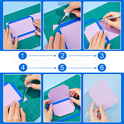 1 set di 3 misure di note adesive in acrilico&nbsp;DIY-BC0012-62