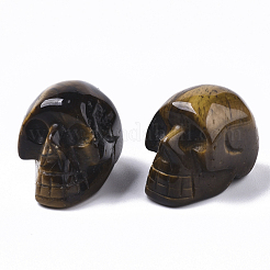 Halloween natürliche Tigerauge Perlen&nbsp;G-R473-04C