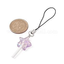4 pz 4 decorazioni pendenti in resina colorata&nbsp;HJEW-JM01722