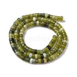 Natur Xiuyan Jade Perlen Stränge&nbsp;G-L624-I03-2x4mm