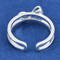 Anelli per polsini aperti in ottone da donna&nbsp;RJEW-K284-01P