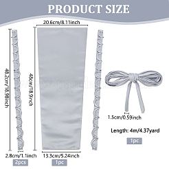 Remplacement de la fermeture éclair de la robe de mariée&nbsp;DIY-WH0496-05A-03
