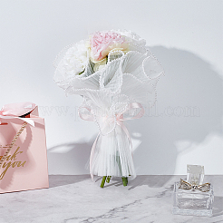 Blumenstrauß-Einwickelpapier aus Polyester&nbsp;ORIB-WH0007-02B-02