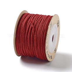 Cordón trenzado de poliéster&nbsp;OCOR-G015-01B-01