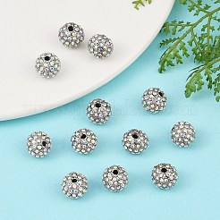 Legierung Strass Perlen&nbsp;RB-A034-10mm-A28P