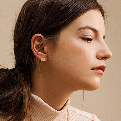 12 paire de boucles d'oreilles manchettes en acier inoxydable 304&nbsp;EJEW-HS0001-28G