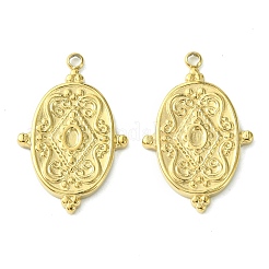Cabochon pendenti in acciaio inossidabile 304&nbsp;LS-STAS-L269-065G