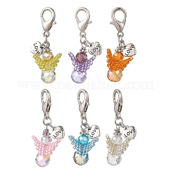 Decoraciones colgantes de cristal&nbsp;HJEW-MZ00375