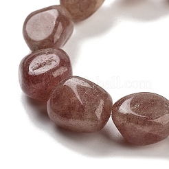 Fragola naturale perle di quarzo fili&nbsp;G-Z061-A06-01