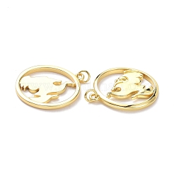 Messing Anhänger & Charms&nbsp;KK-L188-28G