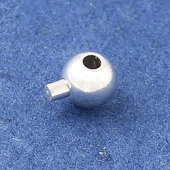 Perles et caches perles à écraser en 925 argent sterling&nbsp;LS-STER-C013-01A-S