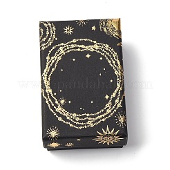 Geschenkboxen aus Karton mit Sonne-Mond-Stern-Aufdruck&nbsp;CBOX-F006-01B