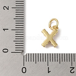Gestell aus Messing mit Anhängern aus ABS-Kunstperlen&nbsp;KK-B092-30X-G