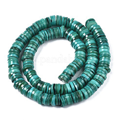 Eau douce naturelle de coquillage perles brins&nbsp;BSHE-I016A-01D