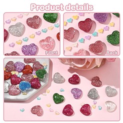 50 Stück 2 Arten Harz Cabochons&nbsp;CRES-YW0002-39