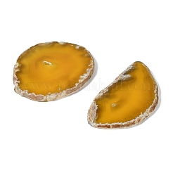 Natürliche Druzy-Achat-Scheiben-Cabochons&nbsp;G-F826-E05