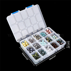 Cuentas de piedras preciosas naturales y sintéticas&nbsp;G-NB0001-65