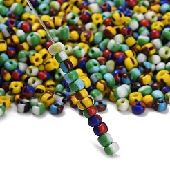 6/0 opaken Farben sickern Glasperlen&nbsp;SEED-M006-M