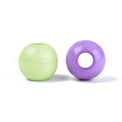 Opake Acrylperlen europäischen&nbsp;OACR-Q200-04