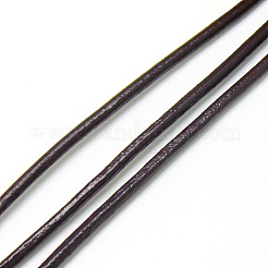 Peau de vache ronde cordon en cuir&nbsp;WL-Q007-4mm-6