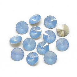 Cabujones de rhinestone de resina, forma de diamante, azul aciano, 6x3mm, aproximamente 1800 unidades / bolsa