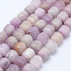 Kunzite naturale perline fili, perle di spodumene, colonna, 11~12x10mm, Foro: 1 mm, circa 36pcs/filo, 16.14 pollice (41 cm)
