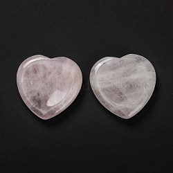Натуральный массаж из розового кварца, сердце, для подтяжки лица, уменьшить отечность и подтянуть, 39~40x39.5~40x7~8 мм