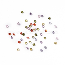 Cabujones de circonita cúbica en forma de diamante de grado mixto, facetados, 2.5x1.7mm
