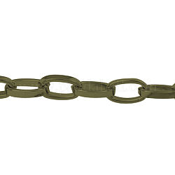 Iron Cable Chains, Unwelded, Nickel Free, Antique Bronze, 11x6x2mm
