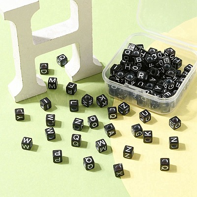 100pcs perles acryliques opaques&nbsp;SACR-YW0001-55-1