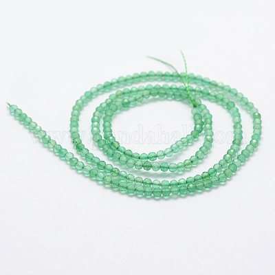 Chapelets de perles en agate d'onyx vert naturel&nbsp;G-K185-19-1