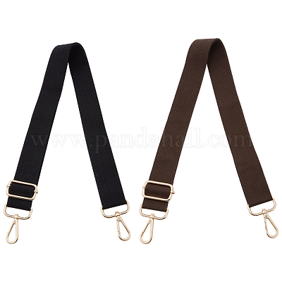 2 in. Wide Leather Crossbody Messenger Replacement Bag Strap - Choice of 4  Colors