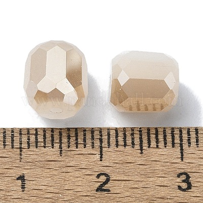 Perles de verre plaquées couleur ab&nbsp;GLAA-F108-12B-06-1