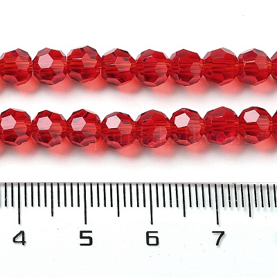 Perles en verre transparentes&nbsp;EGLA-A035-T6mm-D07-1