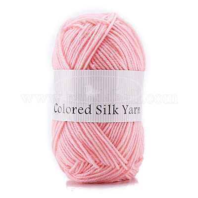 Wholesale 4-Ply Milk Cotton Polyester Yarn for Tufting Gun Rugs 