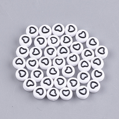 Perline acrilico opaco&nbsp;MACR-S273-17-1