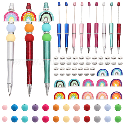 Wholesale CHGCRAFT DIY Rainbow Beadable Pen Making Kit 