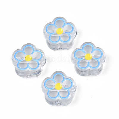 Transparente Acryl Perlen&nbsp;ACRC-S039-03A-1
