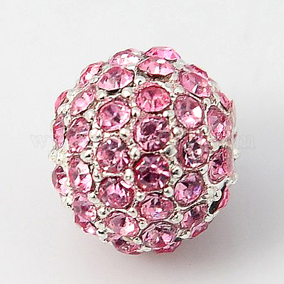 Perline in lega strass&nbsp;RB-A034-10mm-A27S-1