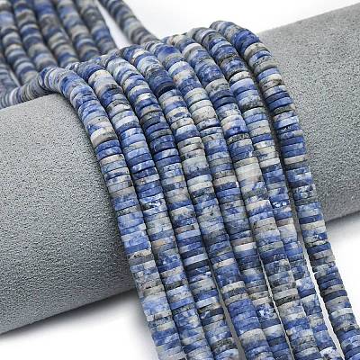 Natur Sodalith Perlen Stränge&nbsp;G-P575-B26-6x1mm-1