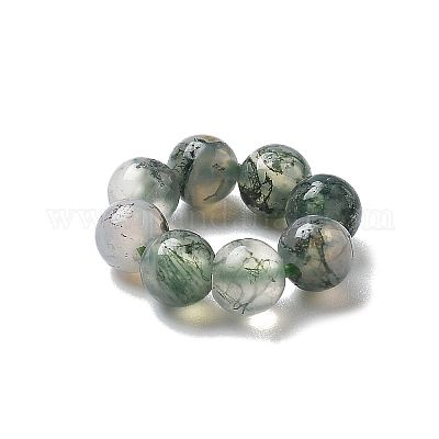 Natur Moos Achat Perlen&nbsp;G-P557-01E-1