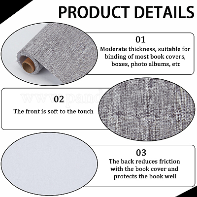 DIY-Leinenimitat&nbsp;SENE-WH0003-37A-22-1