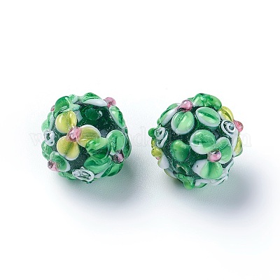 Fait main perles au chalumeau cahoteuses&nbsp;LS-LAMP-E021-07E-1