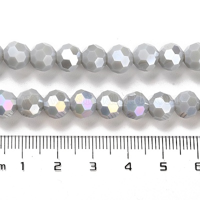 Supports de perles de verre opaques&nbsp;EGLA-A035-P8mm-B22-1