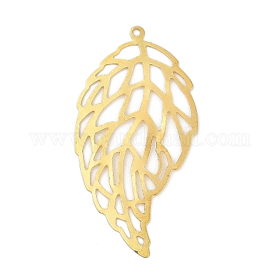 Eisen Anhänger & Charms&nbsp;IFIN-R001-02G-1
