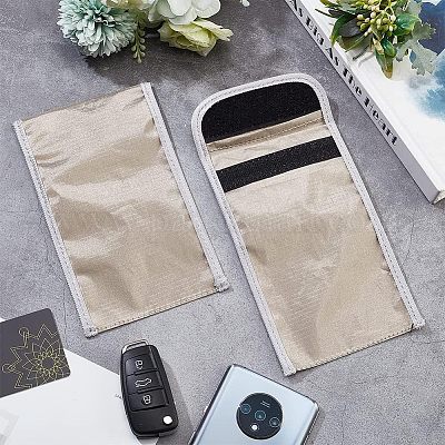 2Pcs Manchons Anti-Rayonnement Pour Téléphone – Blocage Signal EMP, Taille 17.8x11.9cm