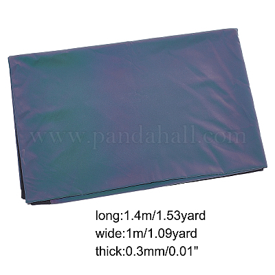 Wholesale FINGERINSPIRE Iridescent Fabric (Black 1.4x1m