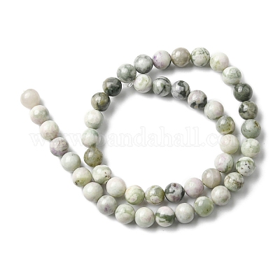Natürliche Frieden Jade Perlen Stränge&nbsp;G-E598-04B-1