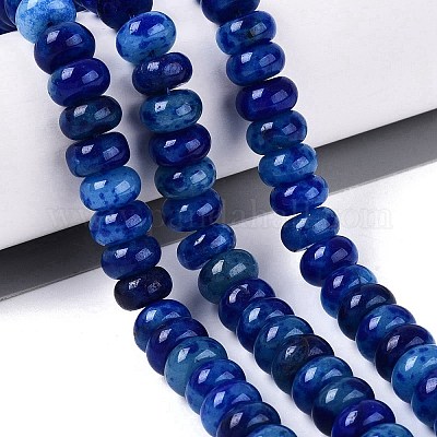 Natürliche weiße Jade perlen Stränge&nbsp;G-Q613-01F-04-1